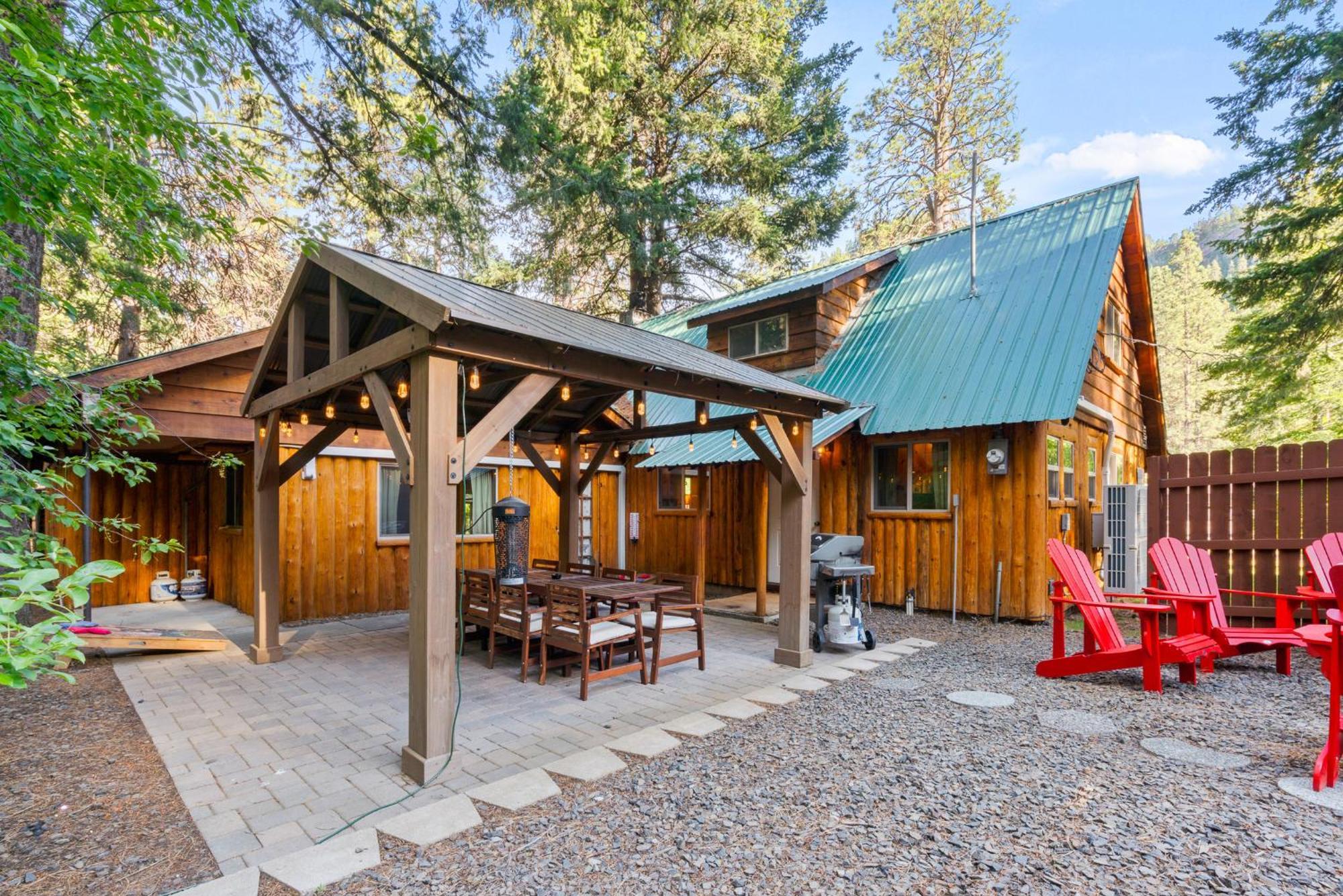 White Pass Log Cabin Luxury Retreat Rimrock Exterior photo