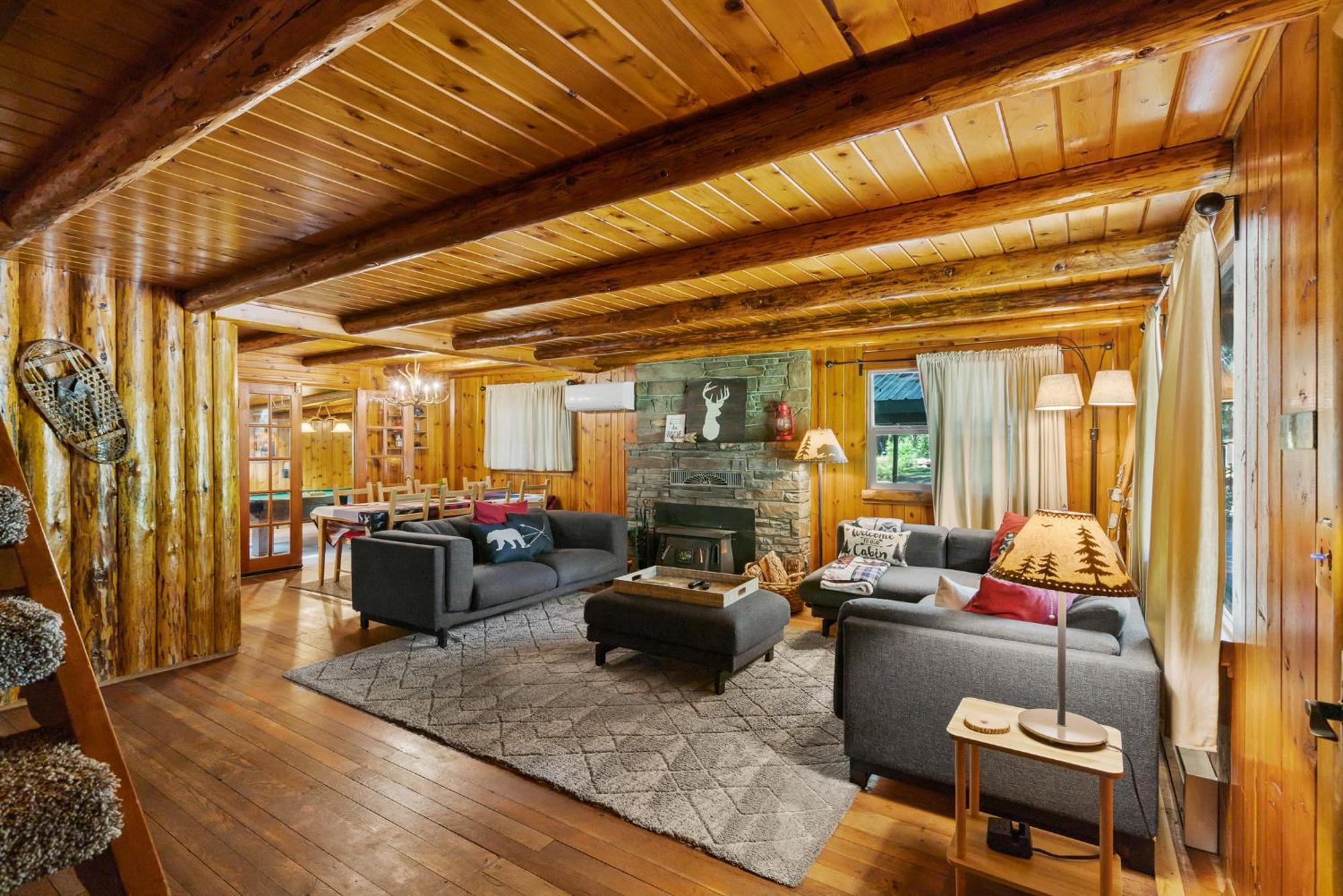 White Pass Log Cabin Luxury Retreat Rimrock Exterior photo
