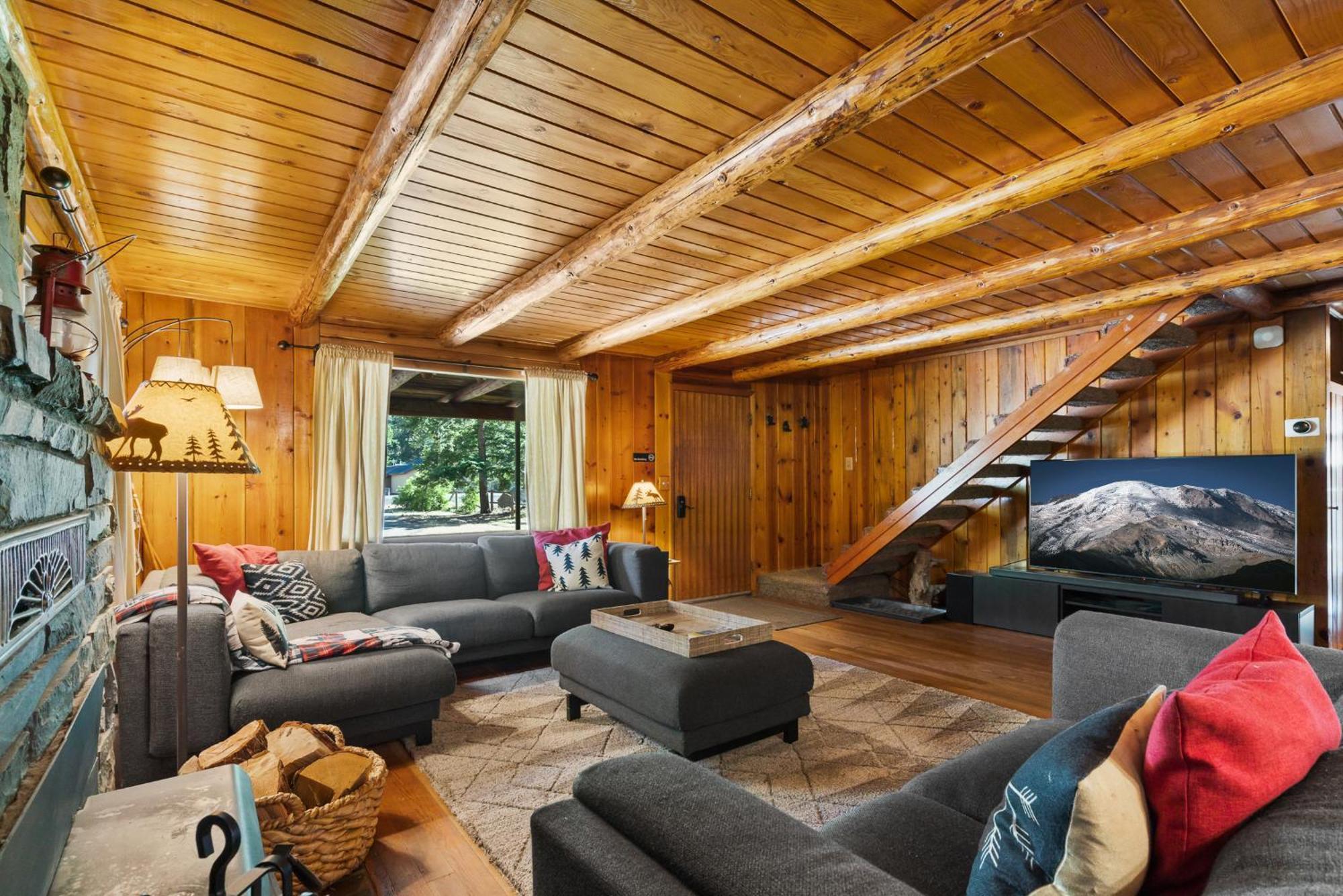 White Pass Log Cabin Luxury Retreat Rimrock Exterior photo