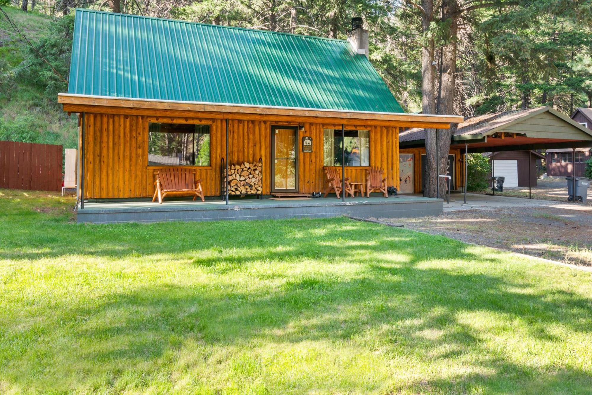 White Pass Log Cabin Luxury Retreat Rimrock Exterior photo