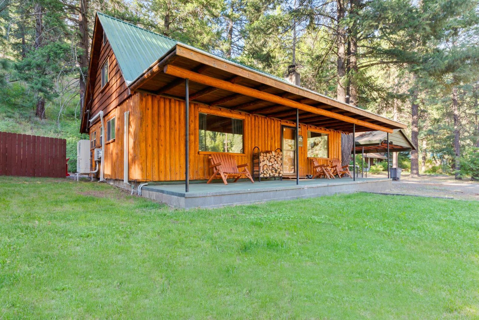 White Pass Log Cabin Luxury Retreat Rimrock Exterior photo
